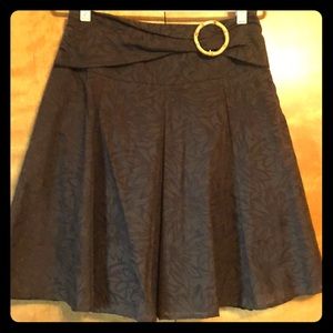 Star City brown floral skirt Juniors 3